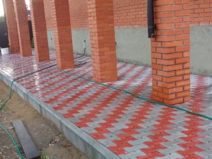 Укладка тротуарной плитки в Люберцы